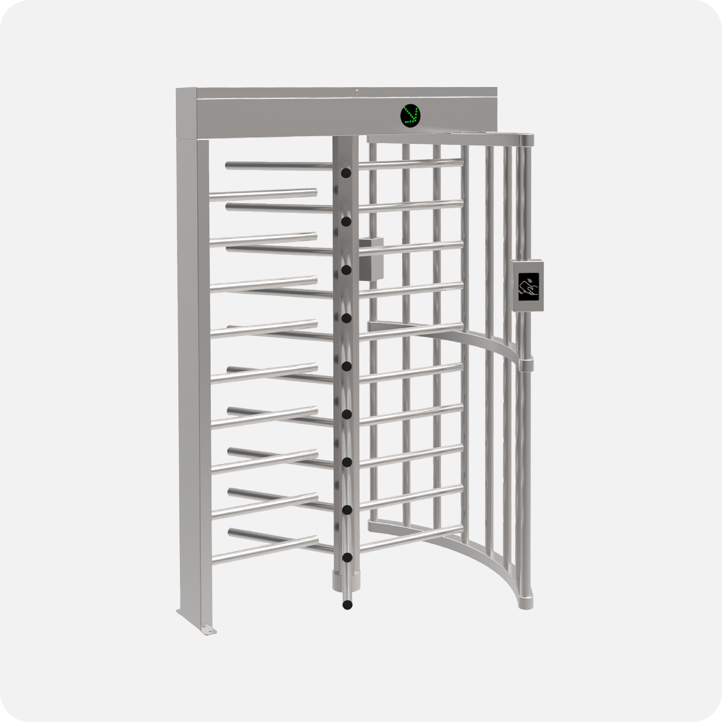 ประตูหมุนกรงสูง (Full Height Turnstile)
