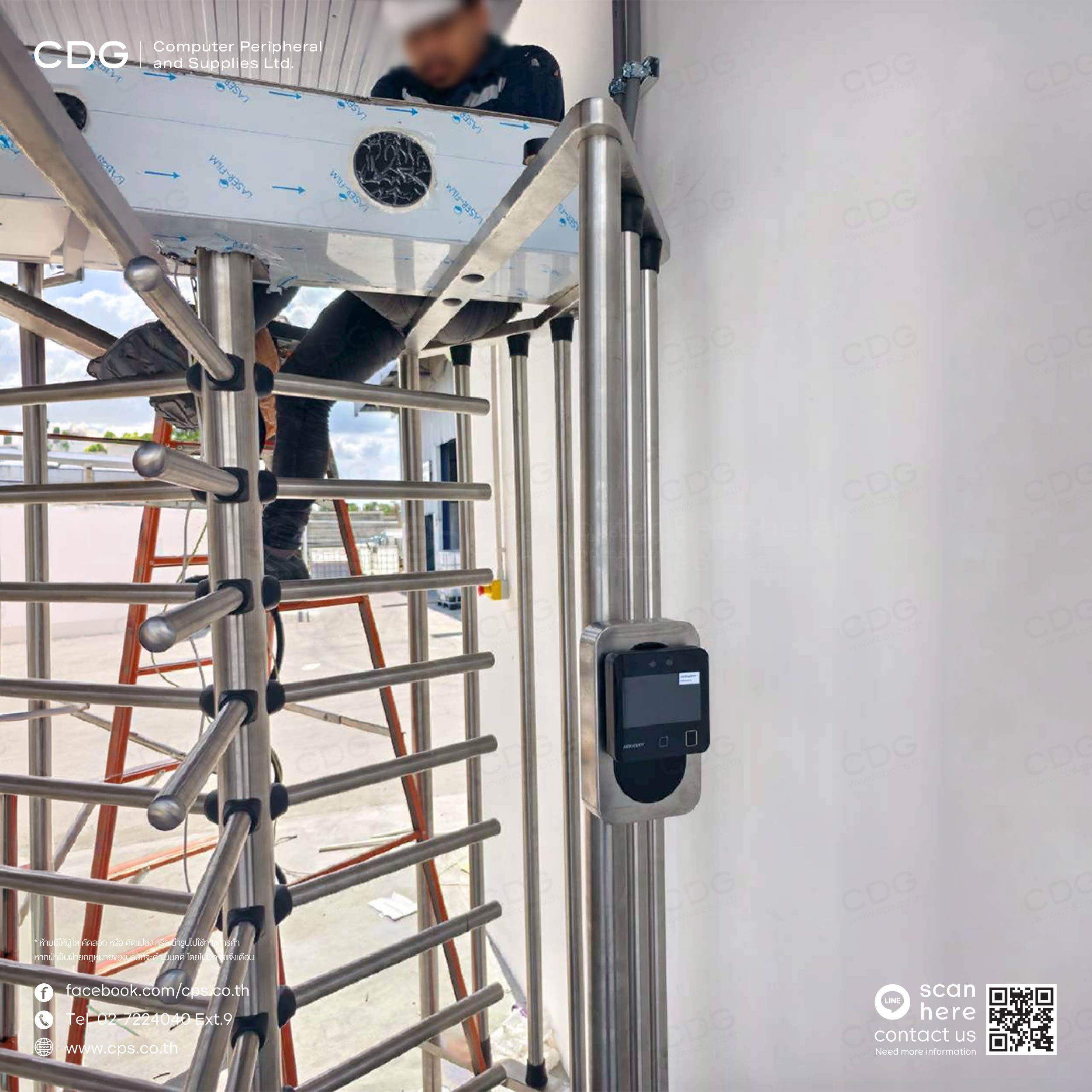 Full Height Gate Turnstile G537-2 Semi-Automatic Full Height Gate Turnstile G537-2 Semi-Automatic