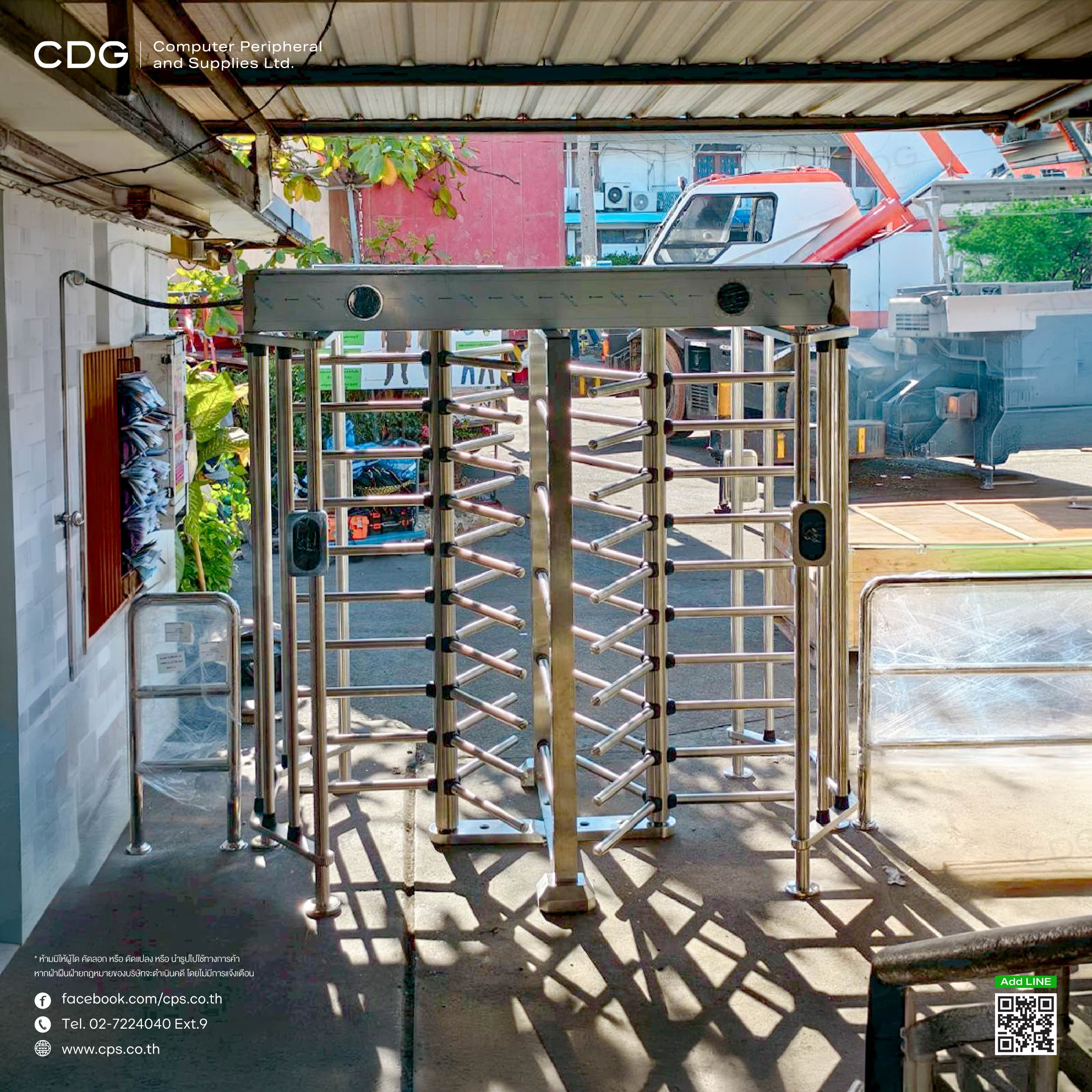Gate Full Height Turnstile GM537-2 Semi- Automatic Gate Full Height Turnstile GM537-2 Semi- Automatic