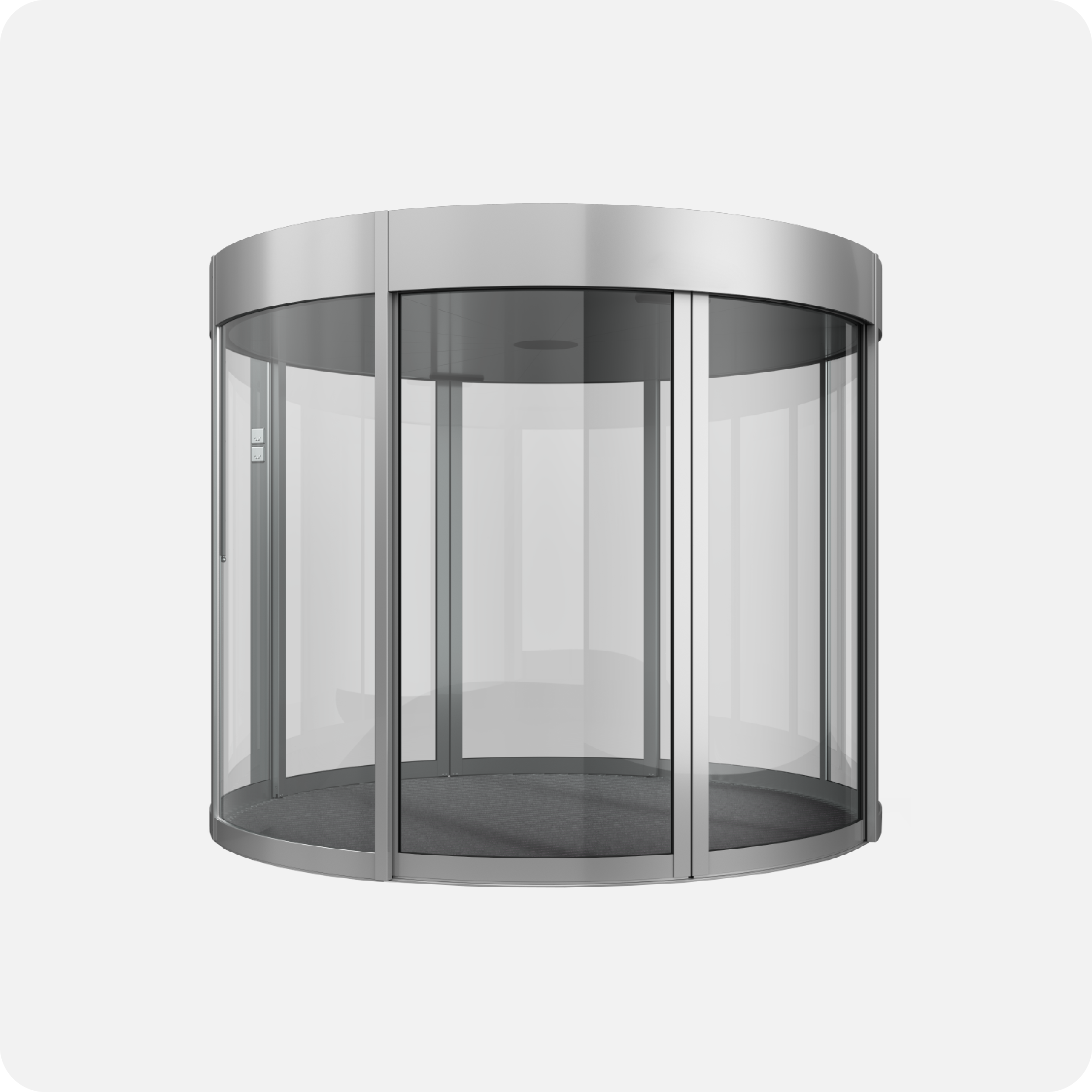 ประตูหมุนอัตโนมัติ (Revolving Doors)