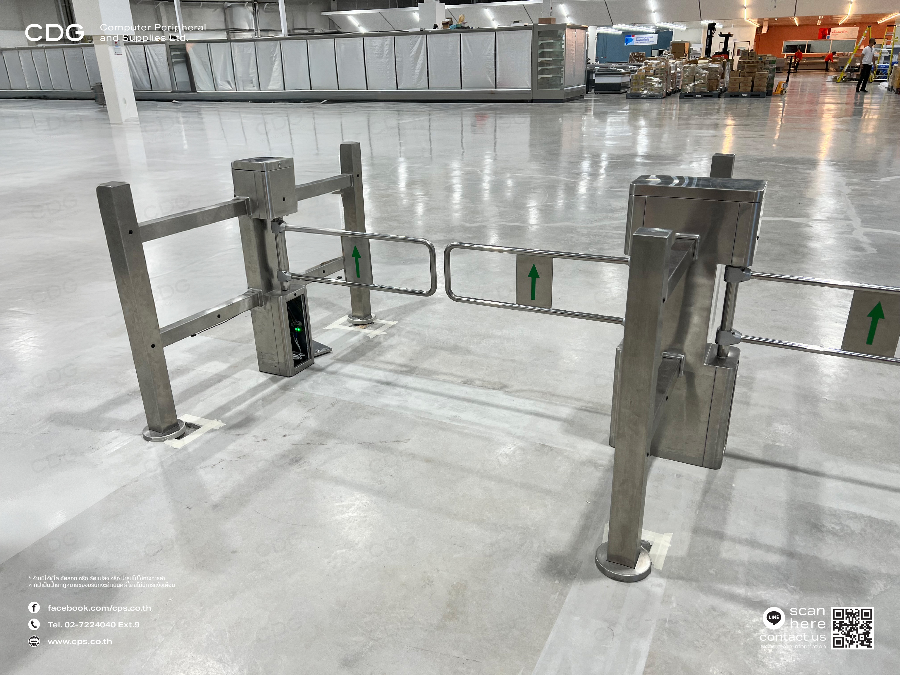 Stainless Steel Swing Gate Model X310