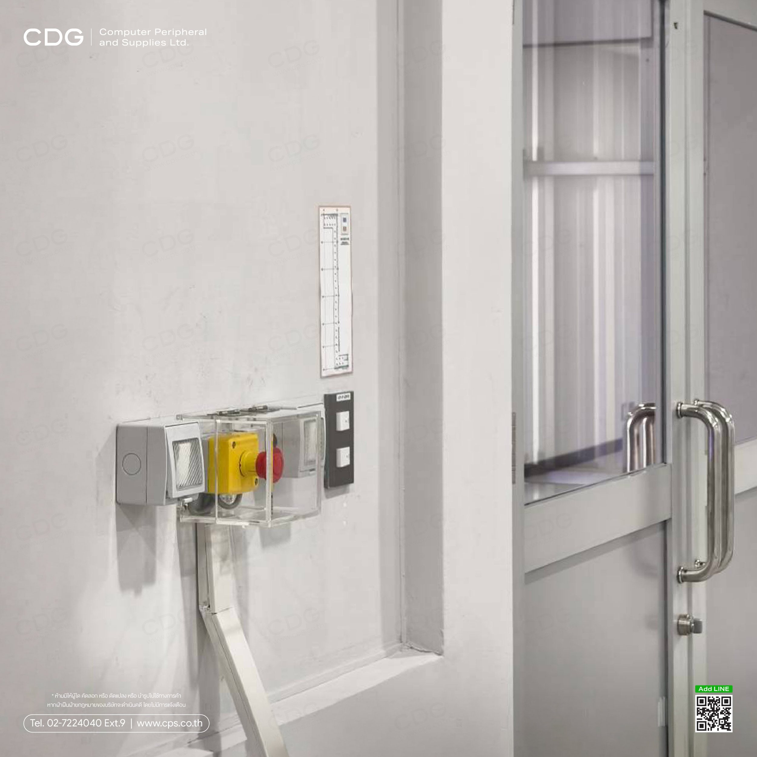 Swing Gate ES3012 (Entrance Speed Gate) Acrylic arm