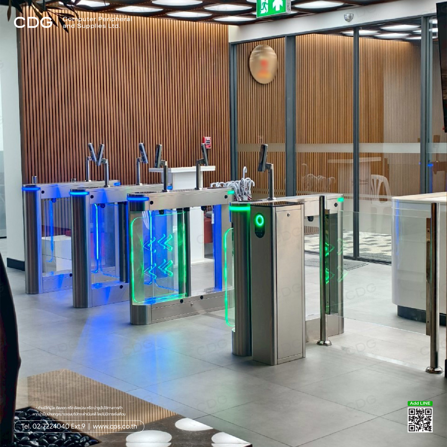 Entrance Speed Gate Swing Turnstile Barrier Model ES3012