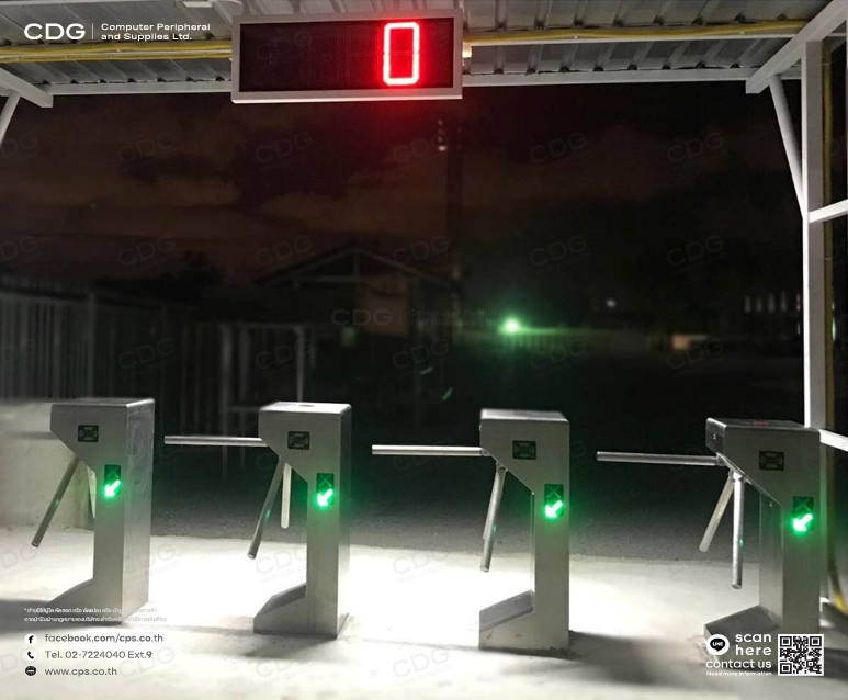 Site Reference Automatic Tripod Gate