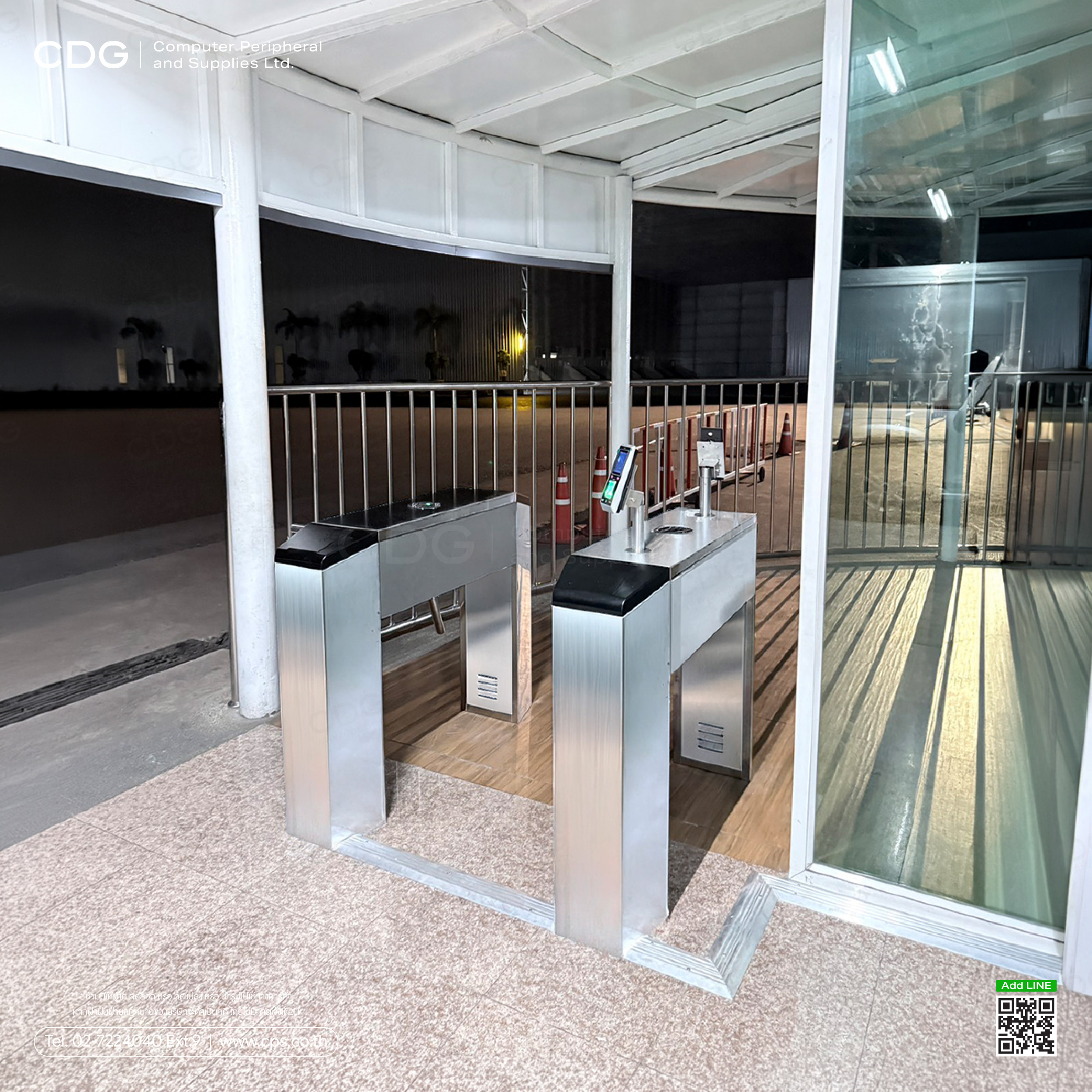 ประตูหมุนสามขา Tripod Turnstile Gate E142S Semi Auto Access Control ประตูหมุนสามขา Tripod Turnstile Gate E142S Semi Auto Access Control