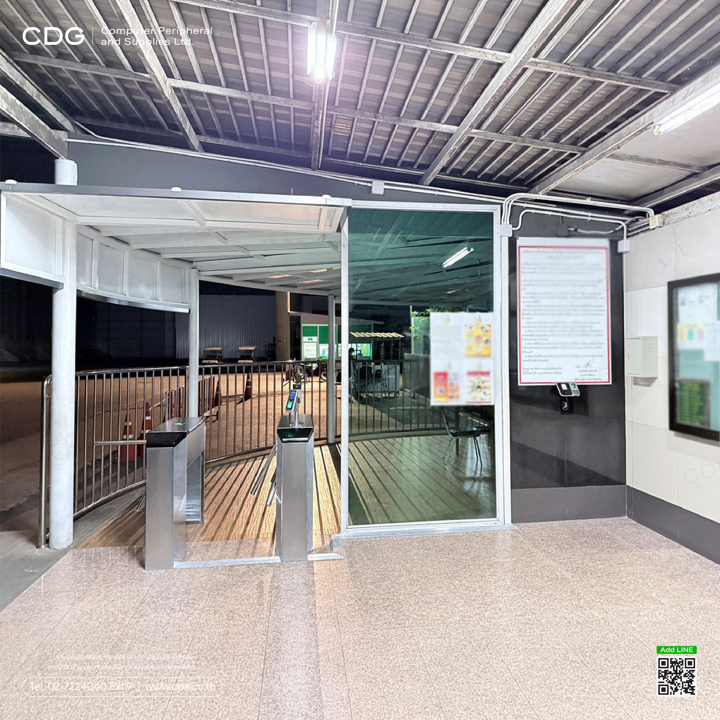 ประตูหมุนสามขา Tripod Turnstile Gate E142S Semi Auto Access Control ประตูหมุนสามขา Tripod Turnstile Gate E142S Semi Auto Access Control