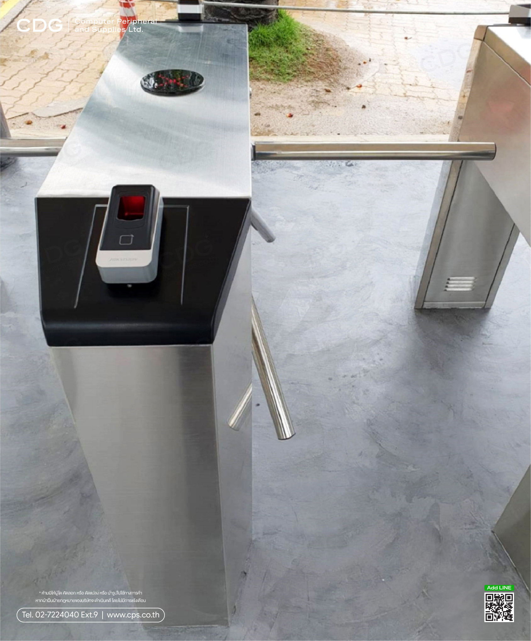 Tripod Turnstile Gate E142S Semi Auto Access Control Tripod Turnstile Gate E142S Semi Auto Access Control