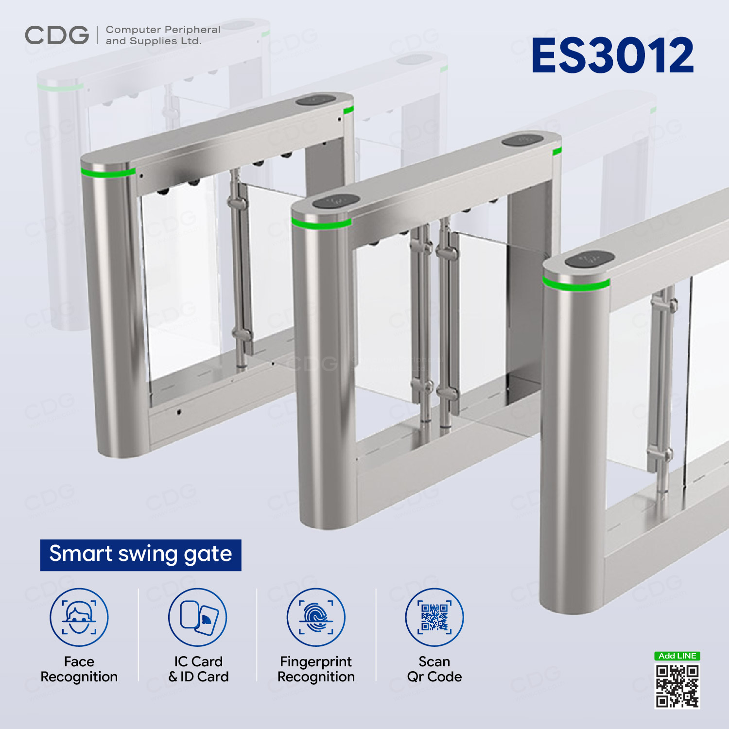 Automatic Swing Gate ES3012 (Condominium)
