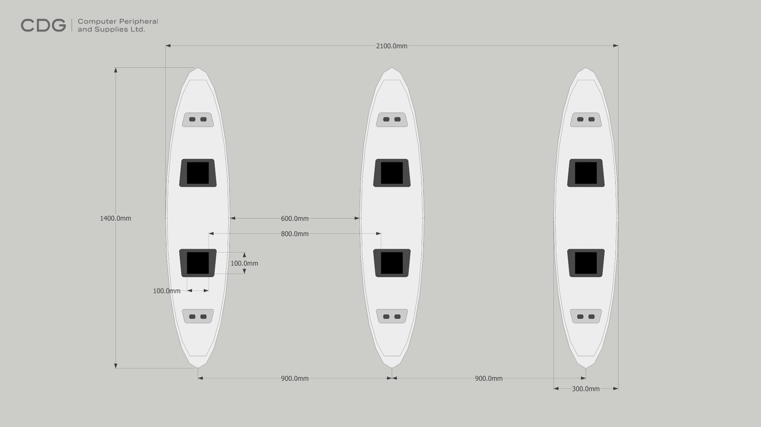 การออกแบบประตูเปิด-ปิด แบบปีกนก/ปีกผีเสื้อ พร้อมเครื่องสแกนใบหน้า