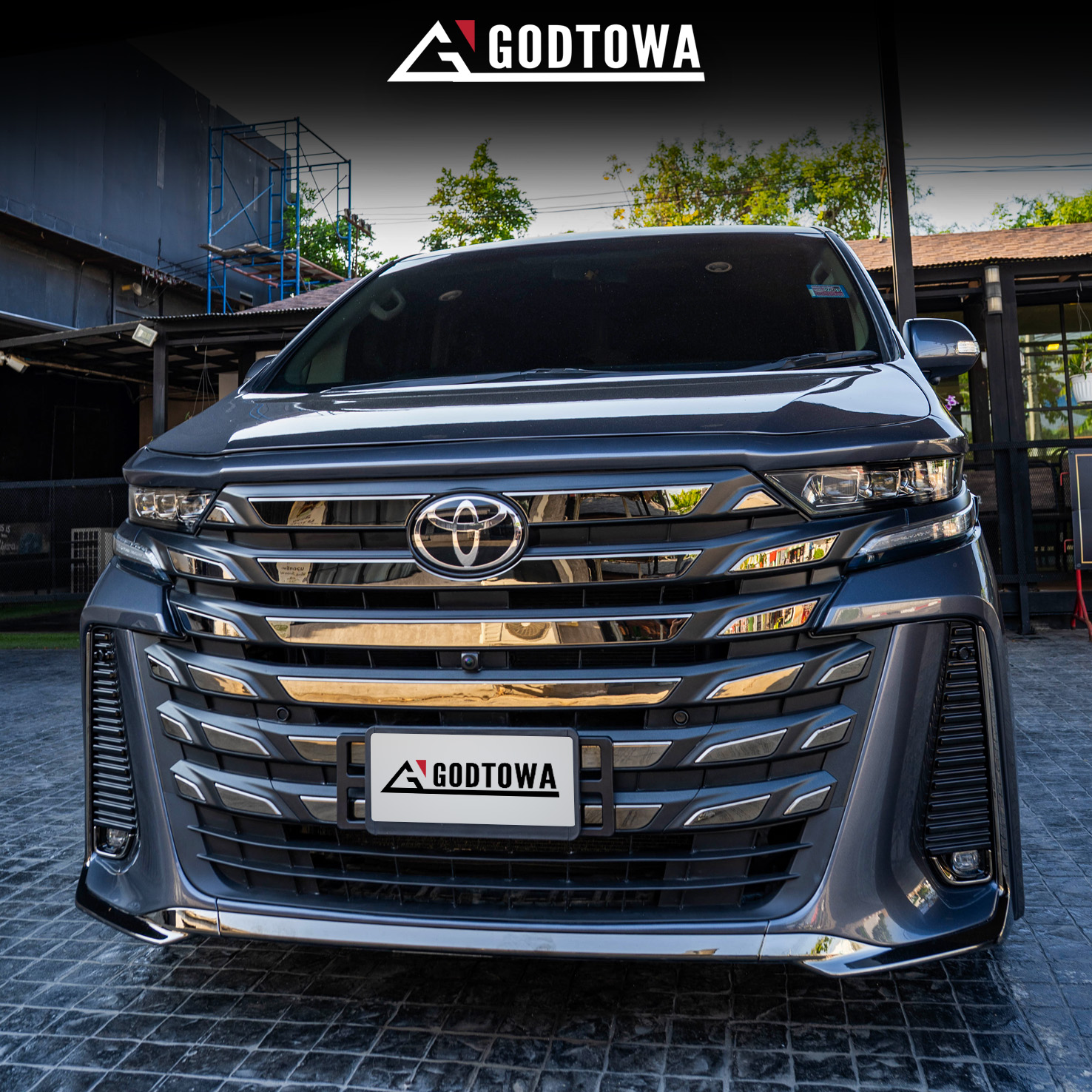 Vellfire Railing แปลงหน้า ALPHARD / VELLFIRE 20 เป็น VELLFIRE 40