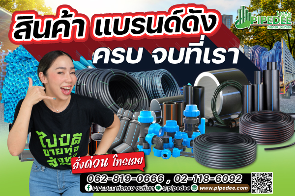 pipedee สินค้าแบรนด์ดัง