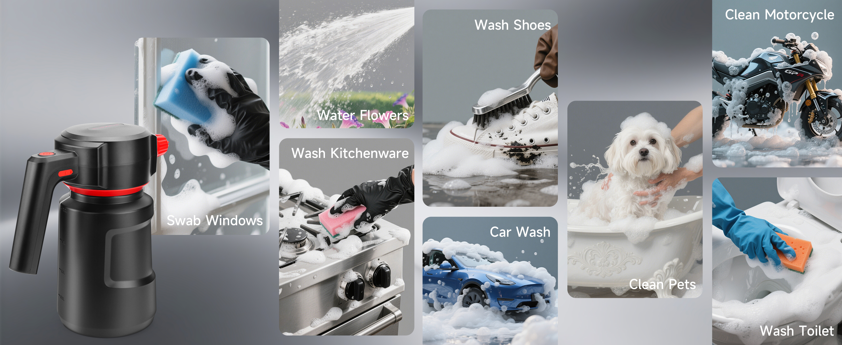 เครื่องพ่นโฟมไฟฟ้า