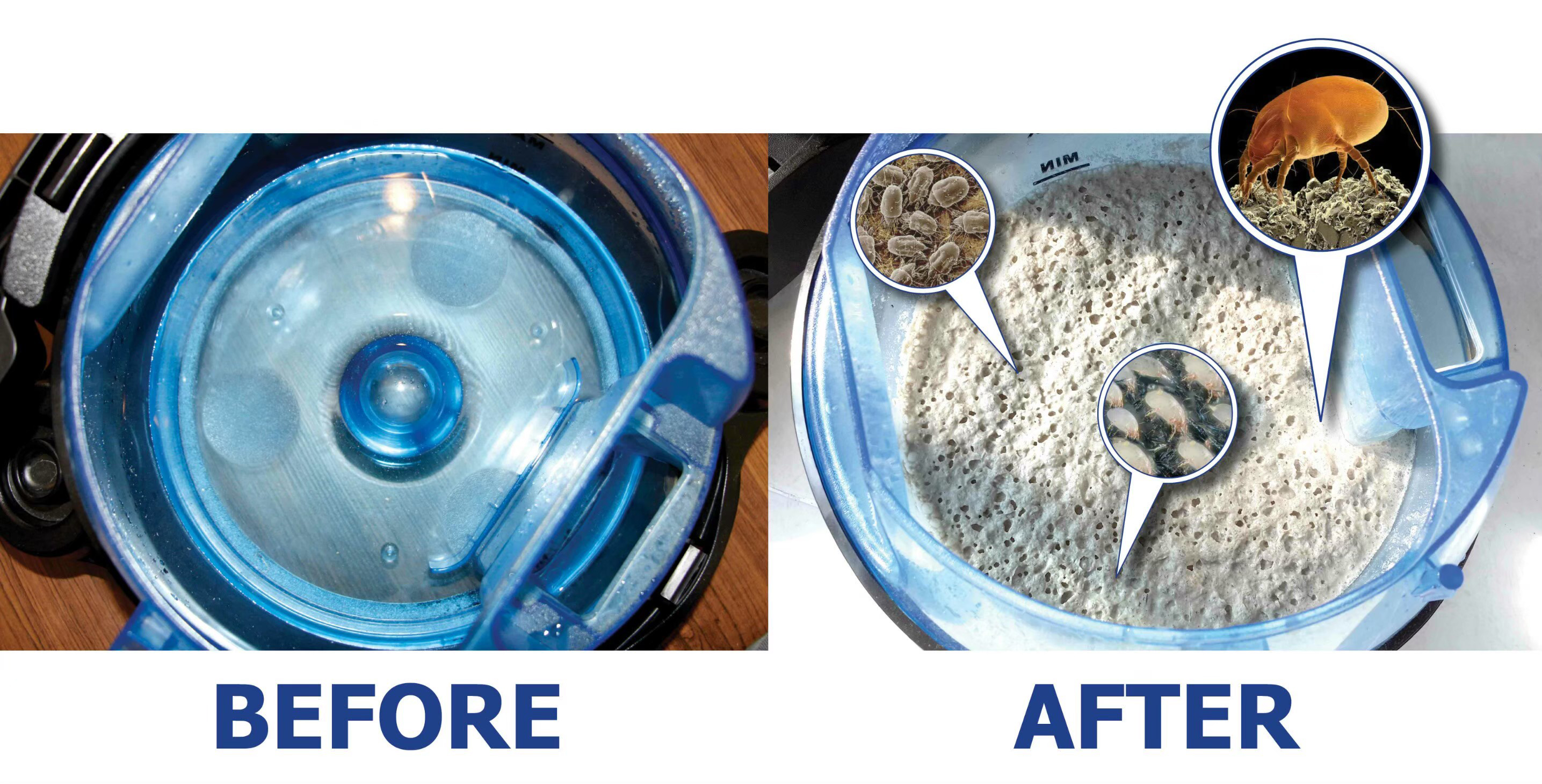 เครื่องดูดไรฝุ่น Before & After เครื่องดูดไรฝุ่น