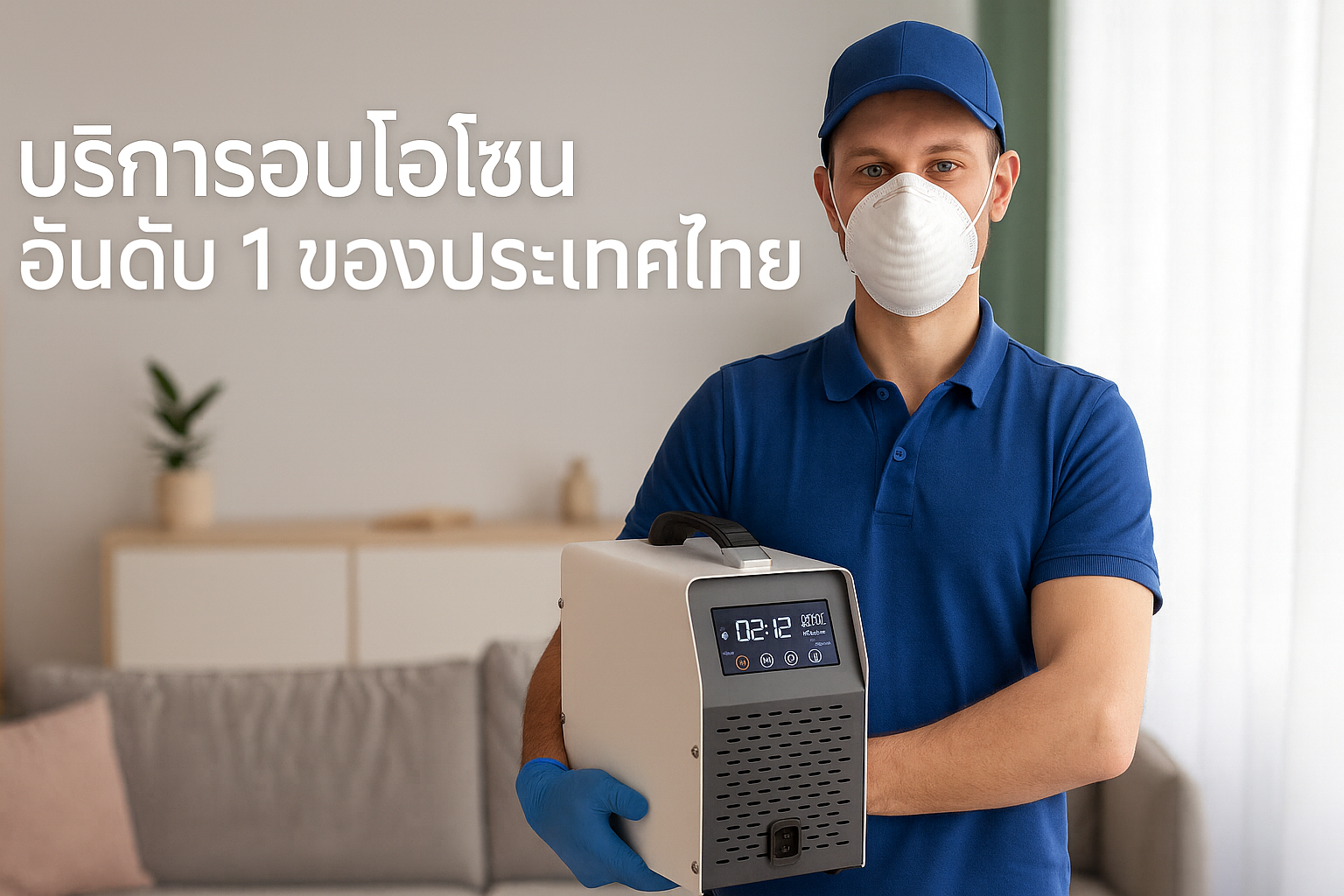 บริการอบโอโซน อันดับ 1 ของประเทศไทย