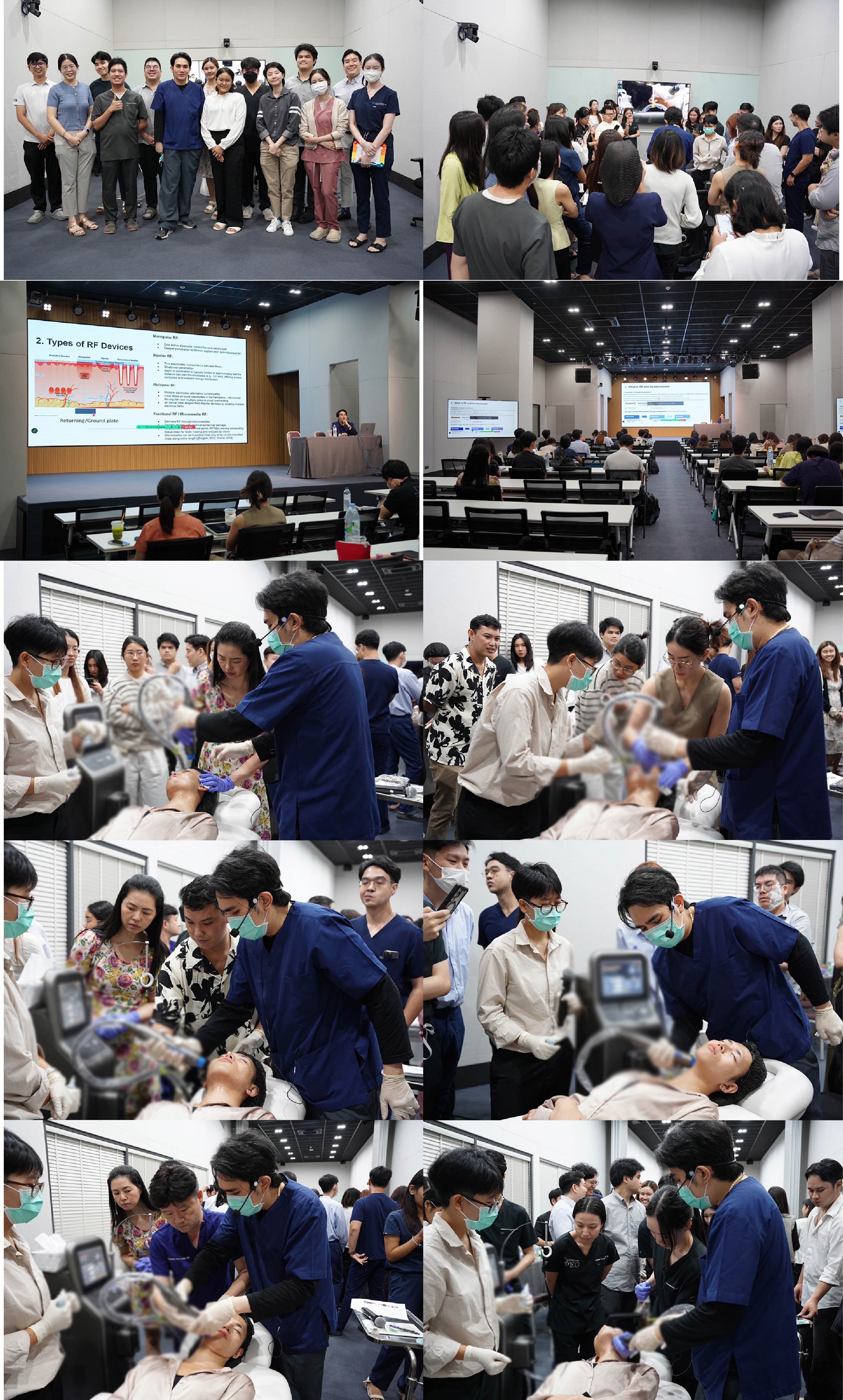 ผศ. นพ. ศุภะรุจ เลื่องอรุณ (หมอรุจ) วิทยากรบรรยายและฝึกปฏิบัติ Program Tentherma (Xtherma) Monopolar RF