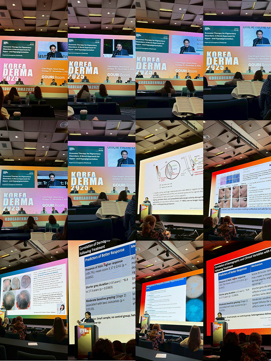 Novel Pigmentary Disorder Management at Korea Derma 2025 in Seoul Korea