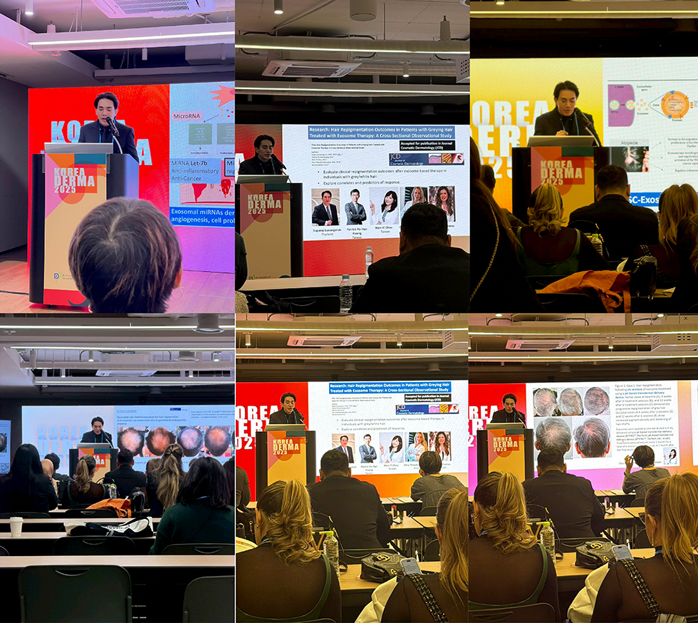 Hair Loss and Hair Repigmentation at Korea Derma 2025 Congress in Seoul, Korea