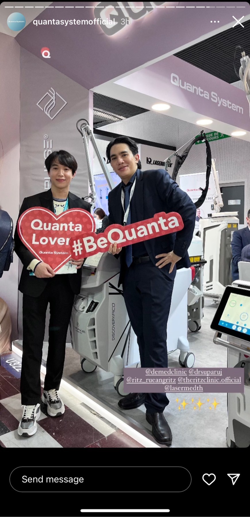 หมอรุจ ผศ. นพ. ศุภะรุจ เลื่องอรุณ ได้รับเกียรติเชิญให้เป็นวิทยากรในการประชุมทางด้านผิวหนังและศัลยกรรมตกแต่งระดับนานาชาติ ที่ใหญ่ที่สุดในโลก IMCAS World Congress 2024 ซึ่งปีนี้การประชุมจัดขึ้นที่ ศูนย์ประชุม Le Palais Des Congres (Paris) กรุงปารีส ที่ประเทศฝรั่งเศส หมอรุจ ผศ. นพ. ศุภะรุจ เลื่องอรุณ ได้รับเกียรติเชิญให้เป็นวิทยากรในการประชุมทางด้านผิวหนังและศัลยกรรมตกแต่งระดับนานาชาติ ที่ใหญ่ที่สุดในโลก IMCAS World Congress 2024 ซึ่งปีนี้การประชุมจัดขึ้นที่ ศูนย์ประชุม Le Palais Des Congres (Paris) กรุงปารีส ที่ประเทศฝรั่งเศส