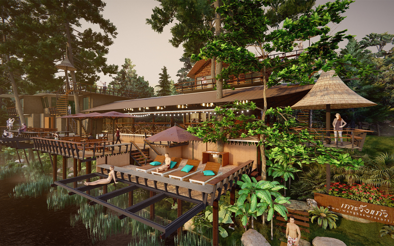 ออกแบบ รีสอร์ท resort landscape architecture design chiangmai pattaya