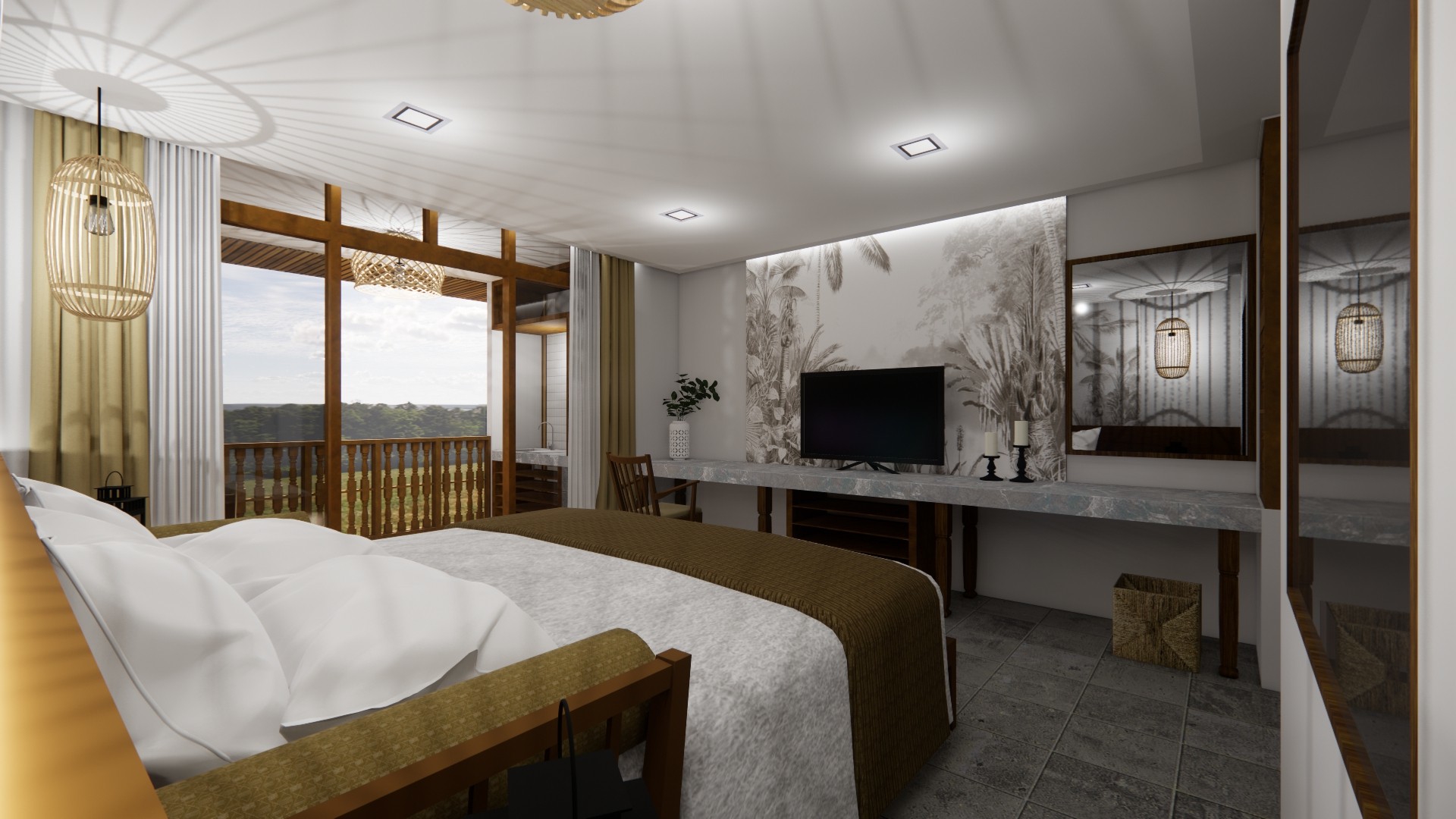 ออกแบบ บ้าน Landscape Architecture Interior Design Hotel Resort chiang mai chonburi pattaya