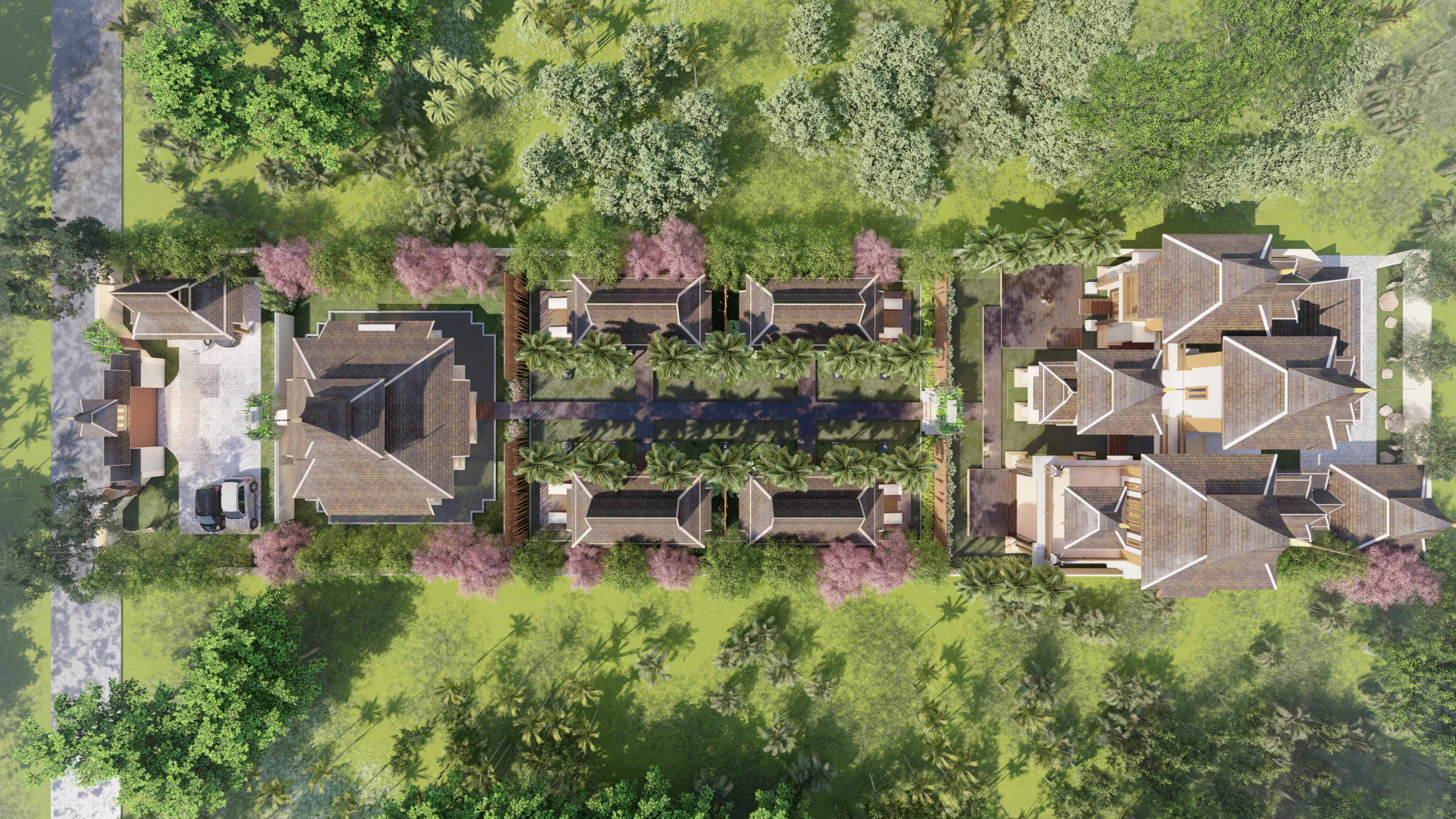 บ้าน อาคาร ที่พักอาศัย สไตล์รีสอร์ท, House Design Tropical resort Style