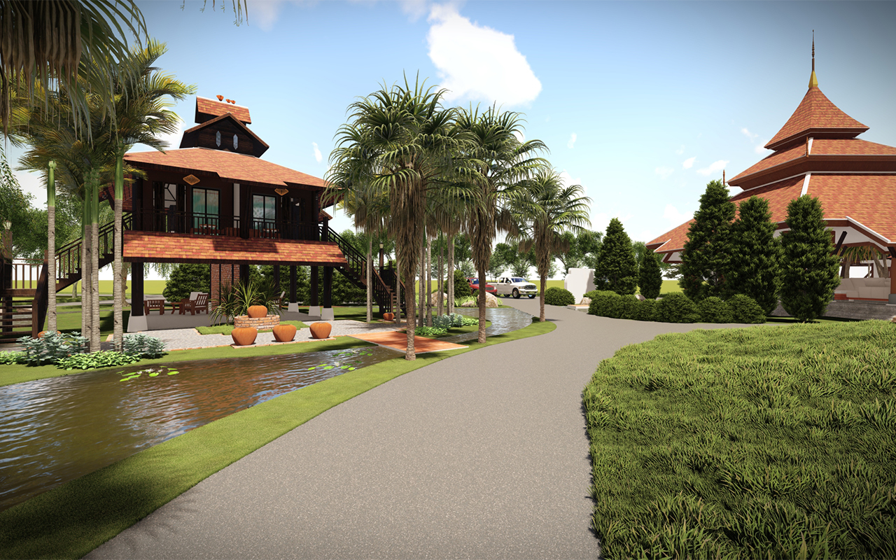 ออกแบบ บ้าน สวน รับ สร้าง เชียงใหม่ ชลบุรี พัทยา เชียงดาว landscape architecture design chiangmai pattaya