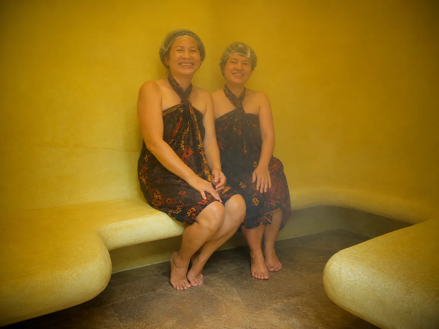 Traditional herbal steam room experience at Srimantra Spa Chiang Mai