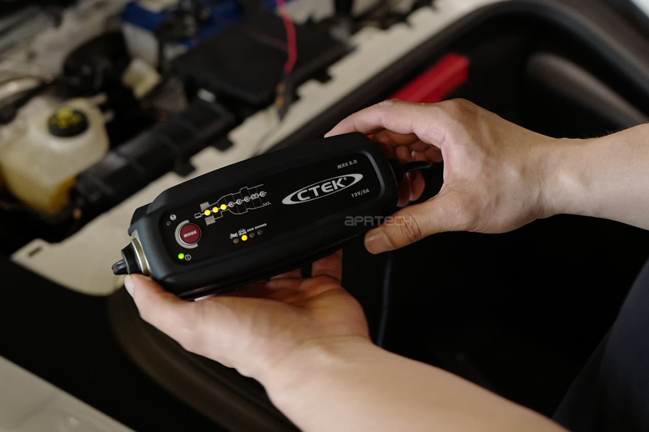 เทคโนโลยีเครื่องชาร์จแบตรถ CTEK