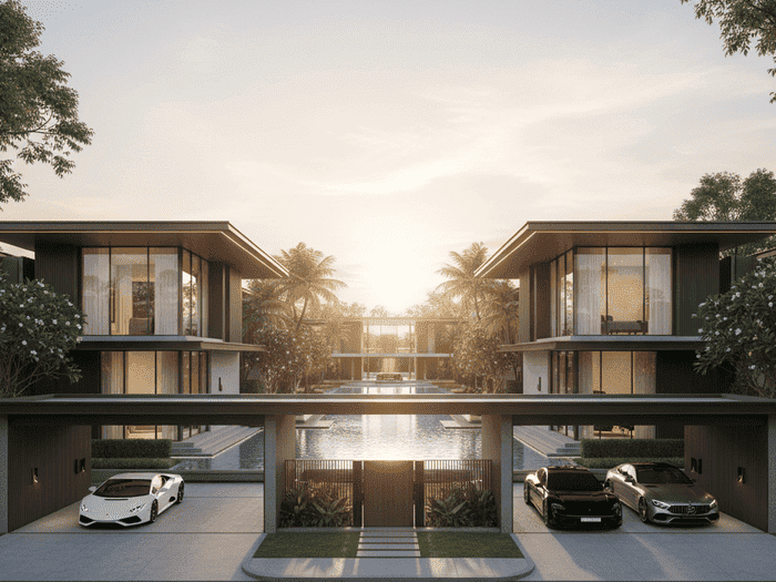 โครงการหมู่บ้านหรูในกรุงเทพ โครงการหมู่บ้านหรูในกรุงเทพ