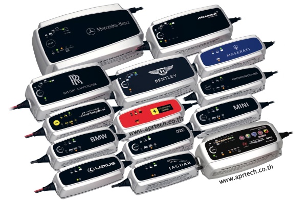 CTEK ผลิตเครื่องชาร์จแบตเตอรี่รถยนต์ให้กับแบรนด์รถยนต์ชั้นนำมากมาย เครื่องชาร์จแบตเตอรี่รถยนต์หลายรุ่นของแบรนด์รถยนต์ชั้นนำมากมาย ที่ผลิตโดย CTEK