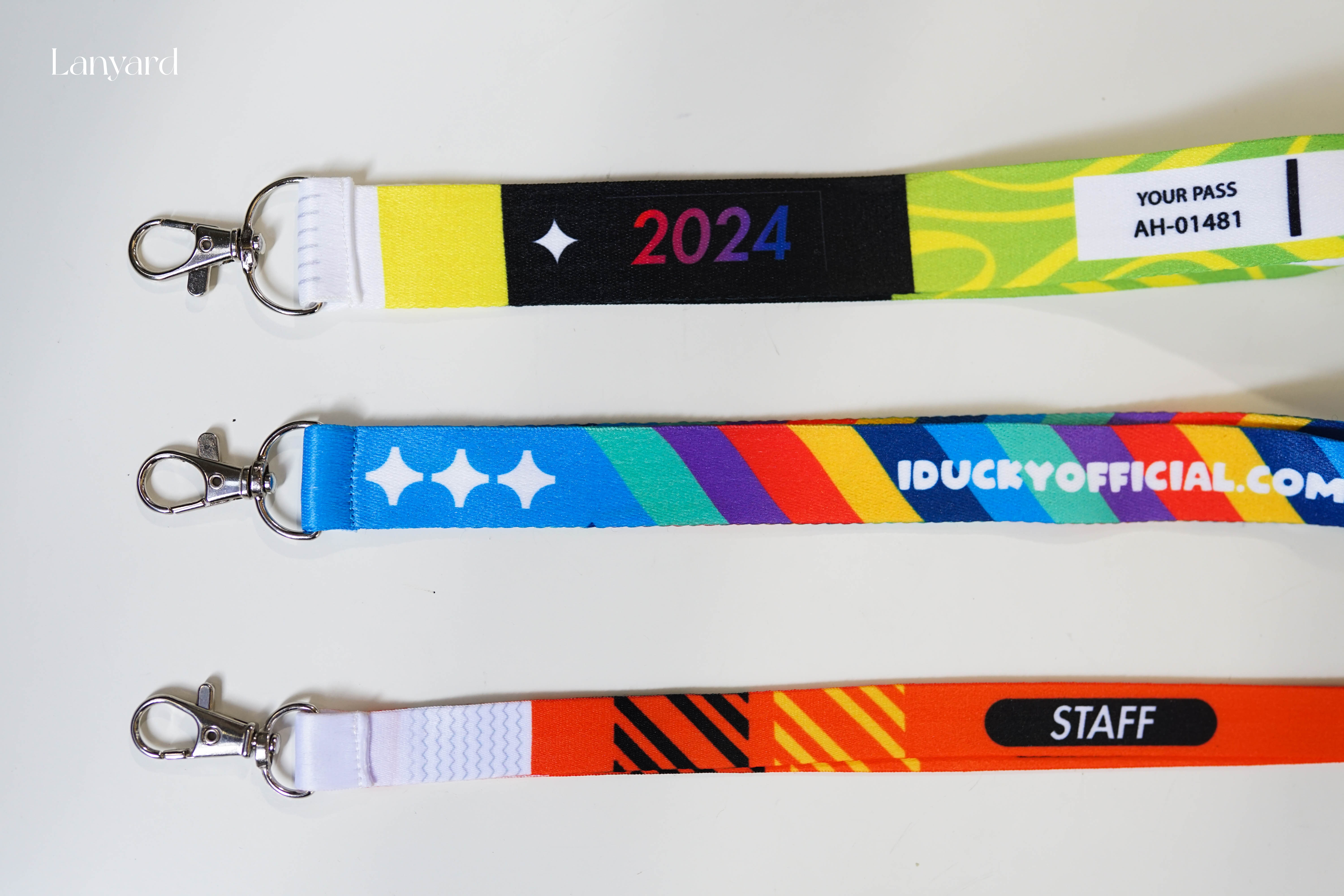 รับผลิตสายคล้องบัตร รับผลิตสายคล้องบัตร