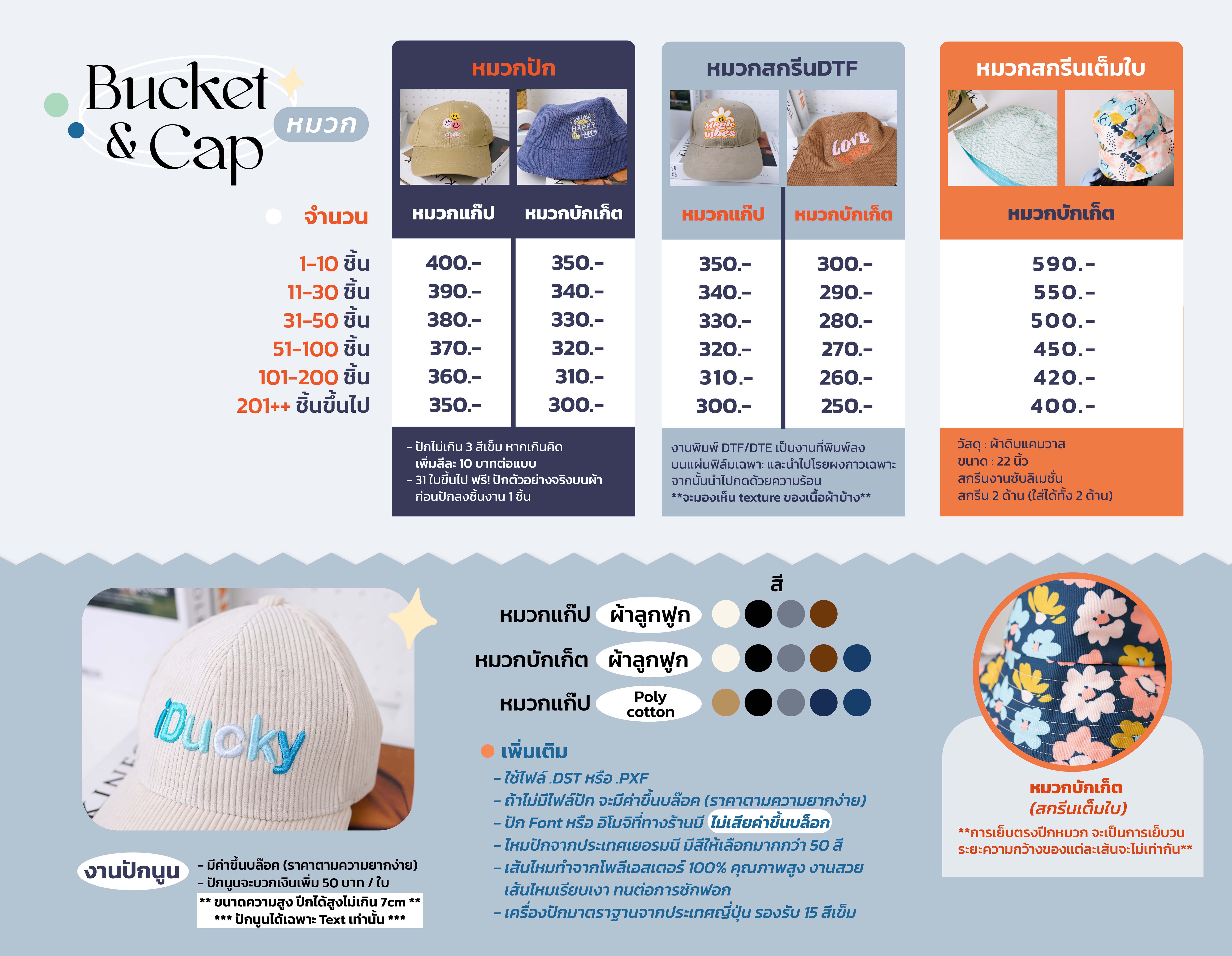 รับผลิตหมวกปีกรอบใบ รับผลิตหมวกปีกรอบใบ