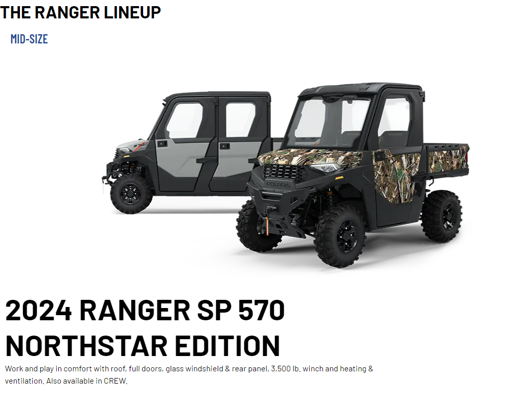 Copper Ranger 570 RANGER Model