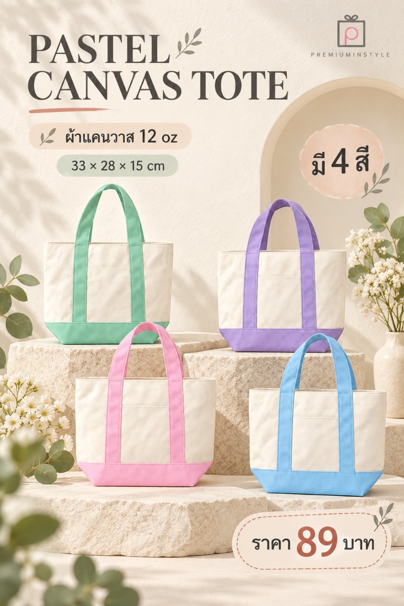 กระเป๋าผ้าแคนวาส