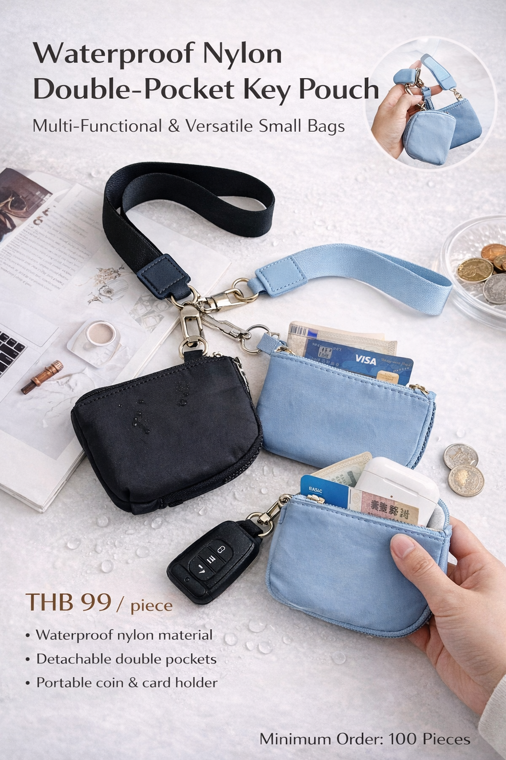 PU leather gift, ของขวัญ ของพรีเมี่ยม ซองพาสปอร์ต กระเป๋าใส่บัตร