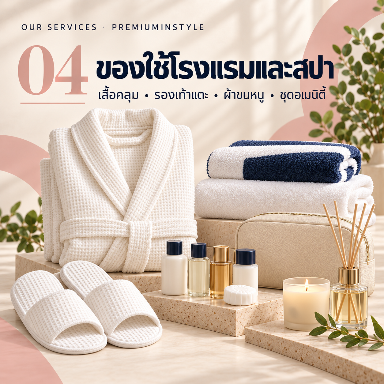 ของใช้โรงแรม