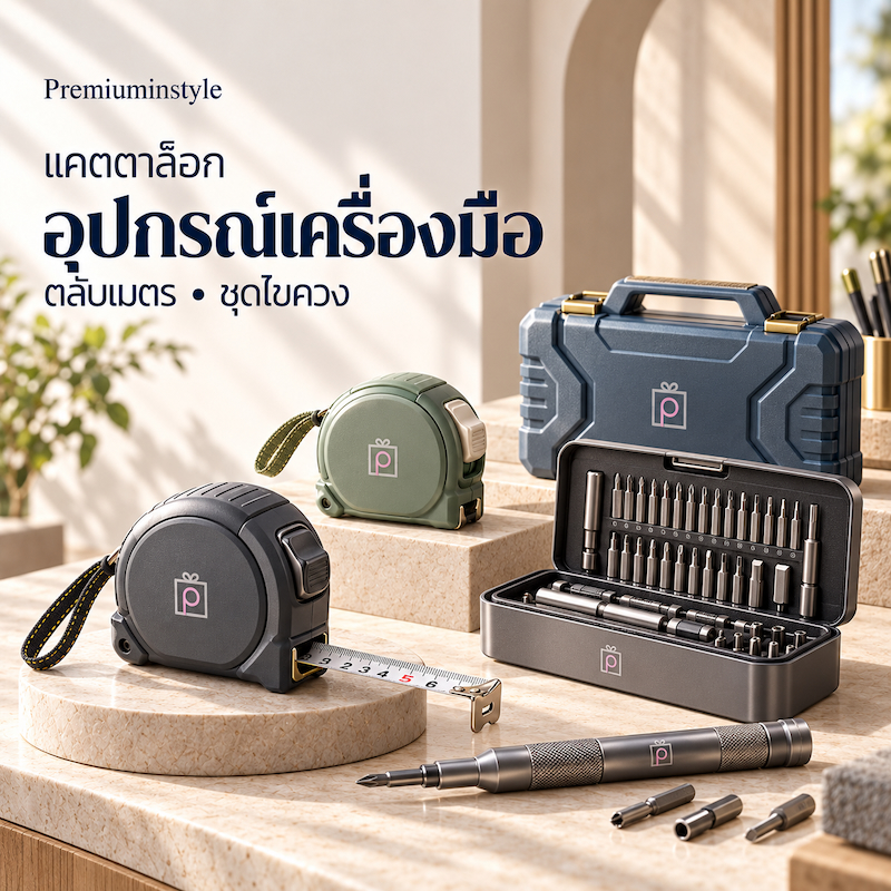 ชุดเครื่องมือช่าง Tool Gift Set ของพรีเมี่ยม สกรีนโลโก้