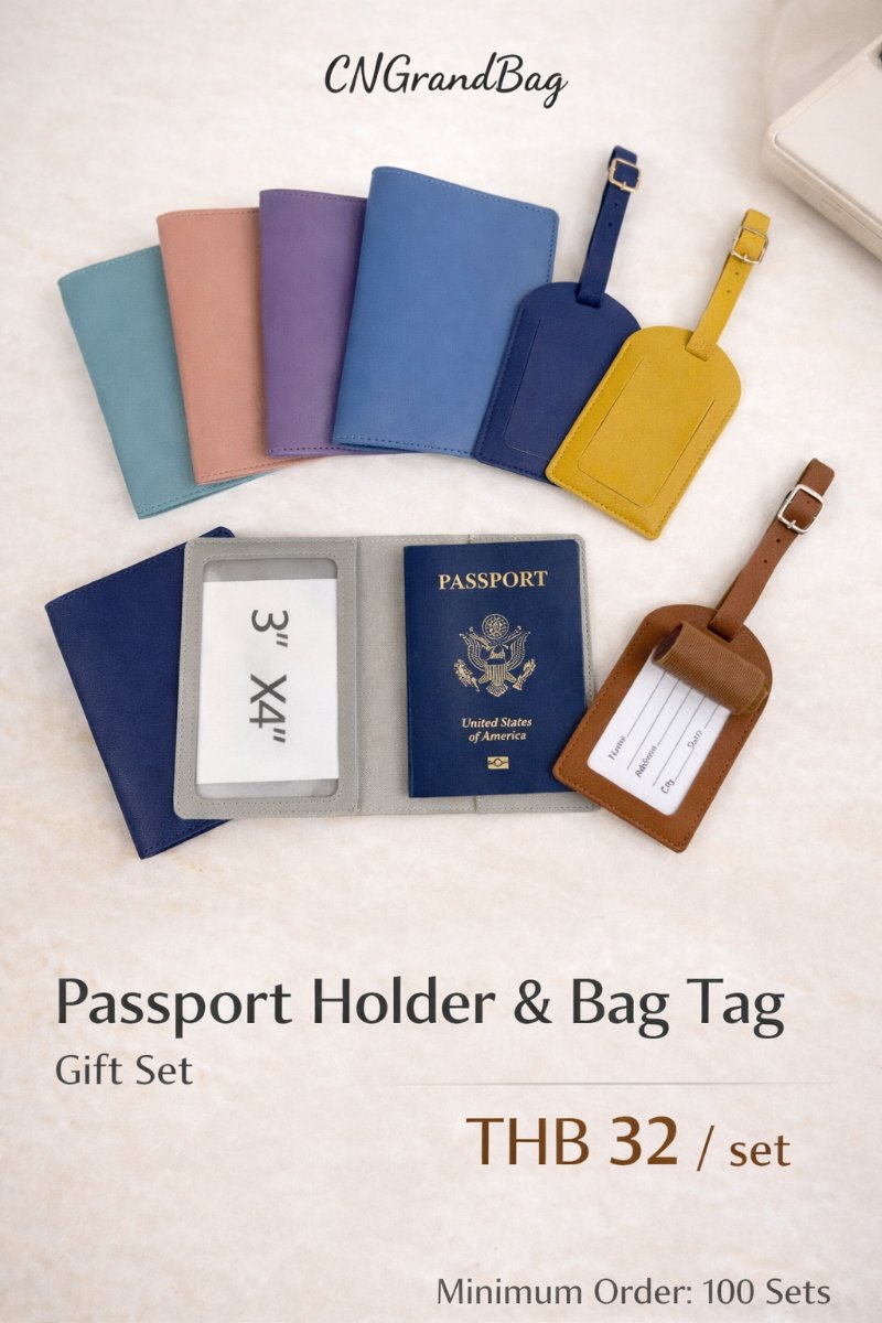 PU leather gift, ของขวัญ ของพรีเมี่ยม ซองพาสปอร์ต กระเป๋าใส่บัตร