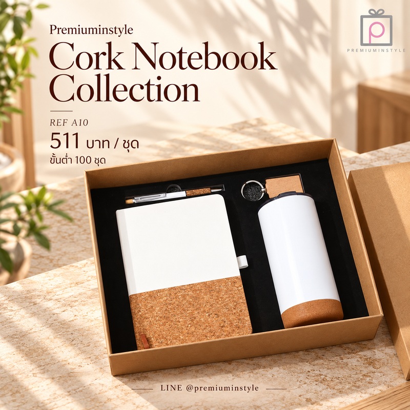 Eco Friendly Gift Set รหัส A10 ราคา 511 บาท (ขั้นต่ำ 100 ชุด) ของพรีเมี่ยม สกรีนโลโก้ Eco Friendly Gift Set รหัส A10 ราคา 511 บาท (ขั้นต่ำ 100 ชุด) ของพรีเมี่ยม สกรีนโลโก้