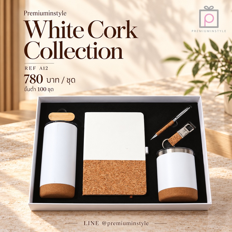 Eco Friendly Gift Set รหัส A12 ราคา 780 บาท (ขั้นต่ำ 100 ชุด) ของพรีเมี่ยม สกรีนโลโก้ Eco Friendly Gift Set รหัส A12 ราคา 780 บาท (ขั้นต่ำ 100 ชุด) ของพรีเมี่ยม สกรีนโลโก้