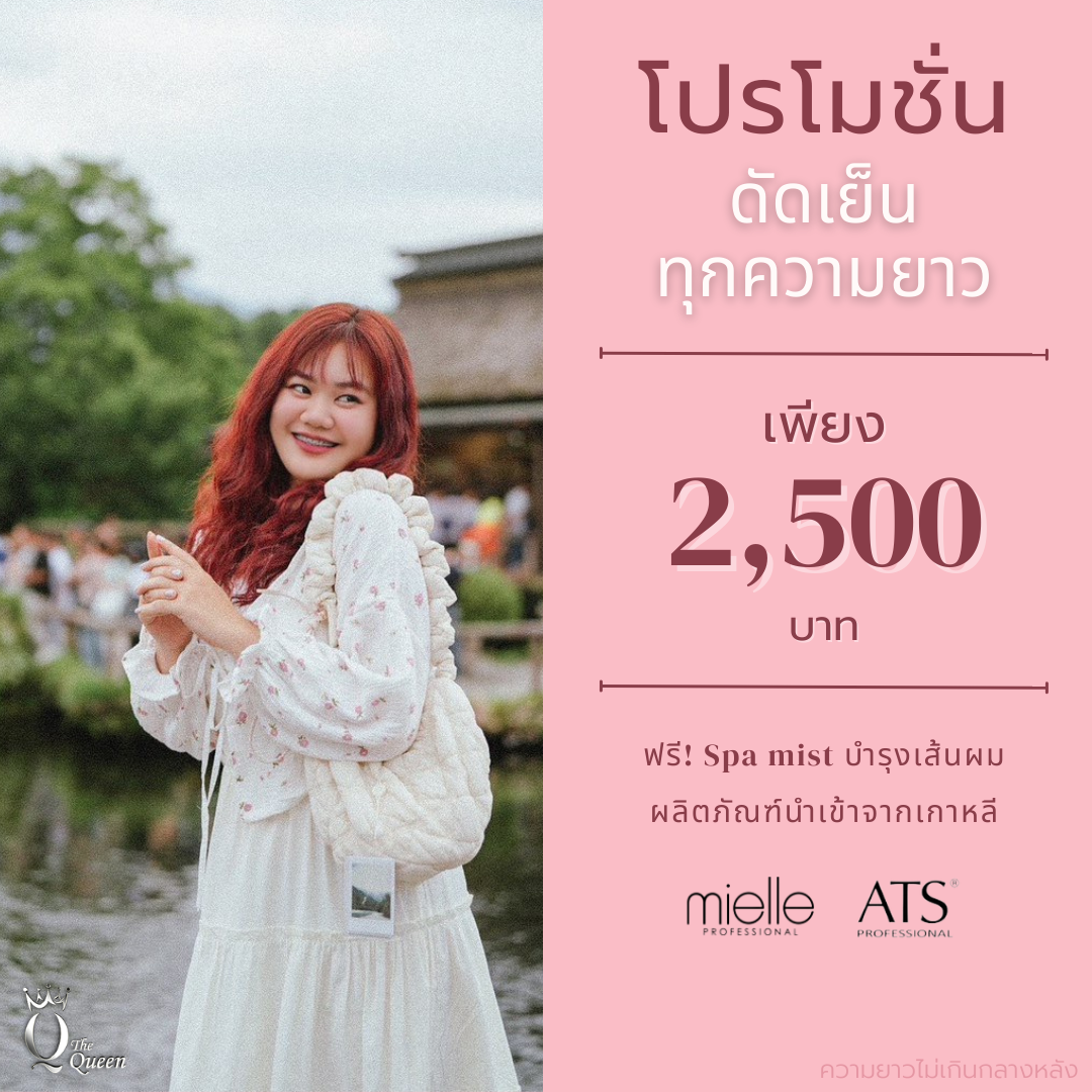 โปรโมชั่นดัดผม