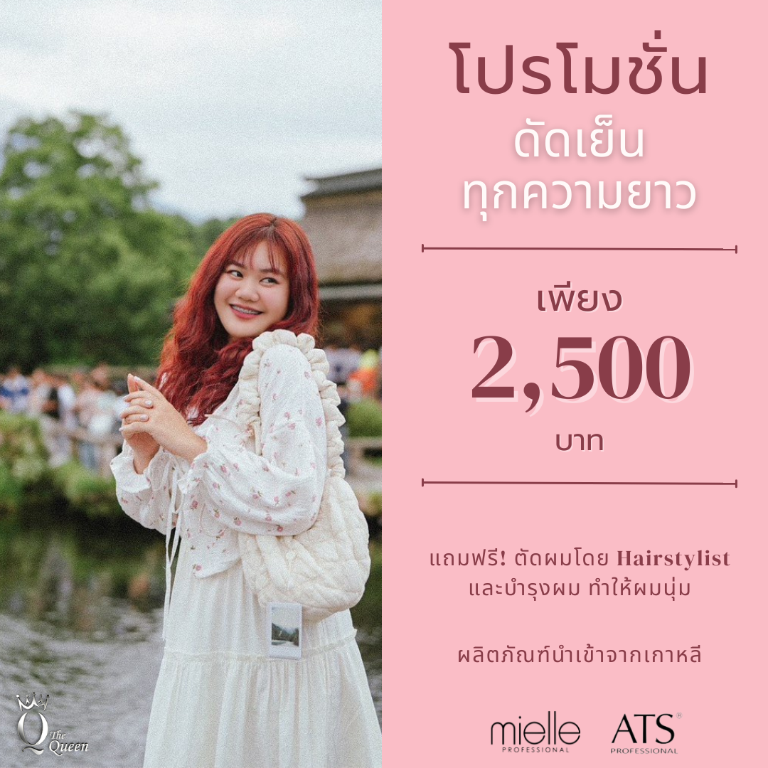 โปรโมชั่นดัดผม
