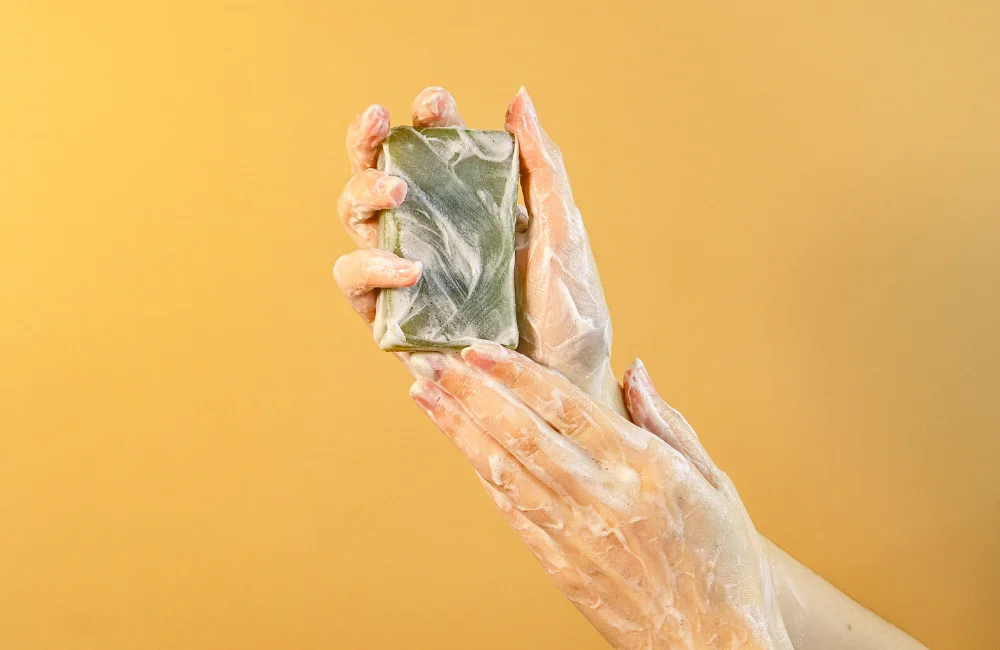 เลือกใช้สบู่ที่มีความอ่อนโยน