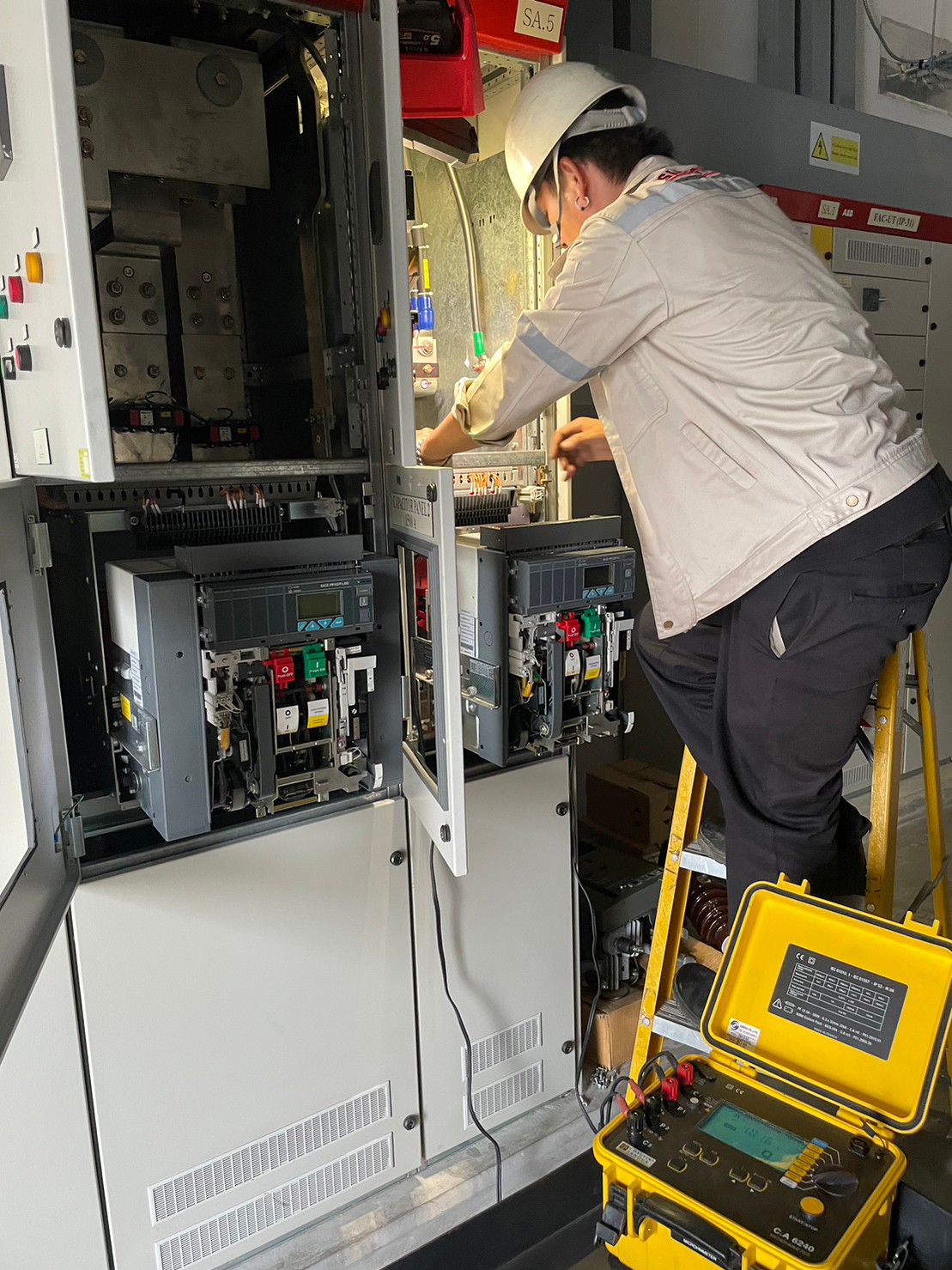 TestACB Air Circuit Breaker ทดสอบเบรกเกอร์ACB