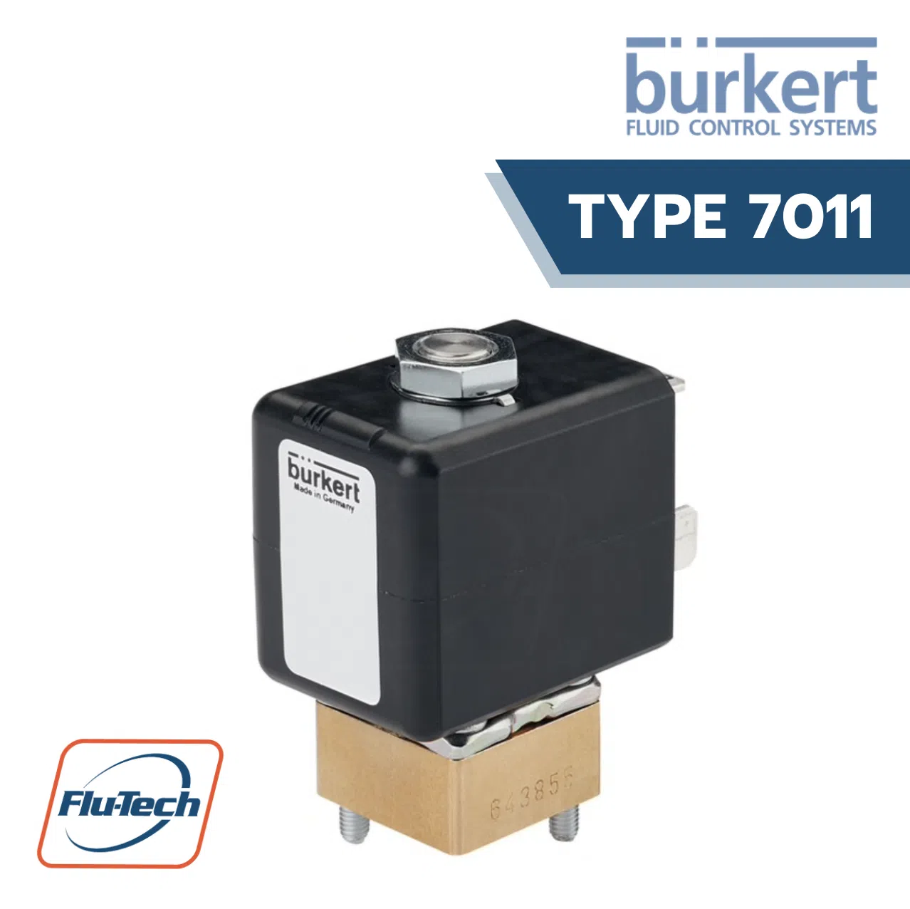 Slipped Over โซลินอยด์วาล์ว จาก Burkert Germany รุ่น 7011 7012
