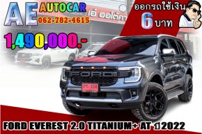 FORD EVEREST 2.0 TITANIUM+ AT ปี2022 ราคา1,440,000บาท