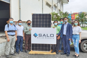 Committed to creating smiles, “Finnolar” together with “Thai Columnist, Radio and Television Presenter Club” donated “SALO®” solar panels to Ton Nam Yom community, Pong district, Phayao province
