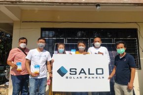 Be a part of self-reliance support, “Finnolar” provides SALO® solar panels to Santi Wana Eco Community.