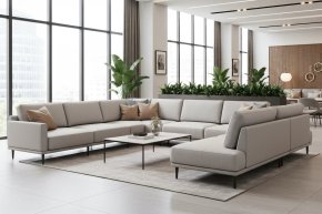 สั่งทำโซฟาเข้ามุมอย่างไร ให้พื้นที่ดูโปร่ง