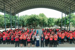 วิทยาลัยเทคนิคแพร่ จัดโครงการ "เสริมสร้างสุจริต จิตอาสา" ขึ้นเพื่อ ส่งเสริมและสนับสนุนการขับเคลื่อนมาตรการ ป้องกันการทุจริต และการประเมินคุณธรรม และความโปร่งใส ในการดำเนินงาน